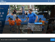 Tablet Screenshot of js.fifa.com