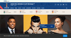 Desktop Screenshot of fifa.com
